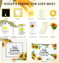 Sunflower Gifts for Women,Birthday Gift for Women,Sending Sunshine Gift,Thank You Gifts,Care Package,Thinking of You for Mom Grandma Sister Best