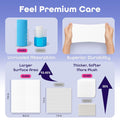 Disposable Face Towels XL â Ultra Soft, Odor-Free Dry Towelettes for Skincare & Makeup Removal, Plant-Based, Safe for Acne-Prone & Sensitive Skin,