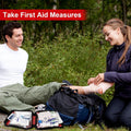 Travel-First Aid-Kit Car-Home 300PCS Survival-Kit Outdoor-Adventure - Small Portable Red Emergency Essential Sets Office Hiking Camping Business