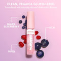 COVERGIRL Clean Fresh Yummy Lip Gloss, Sheer, Natural Scents, Vegan Formula - Acai You Later