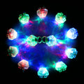 Konsait Flashing Led Light up Rings Bachelorette Party Favors Toys Grow in the Dark Party Suppiles Diamond Bling Rings for Birthday Weddings
