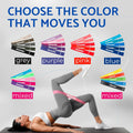 Resistance Band Set - 5 Exercise Bands for Workout & Fitness