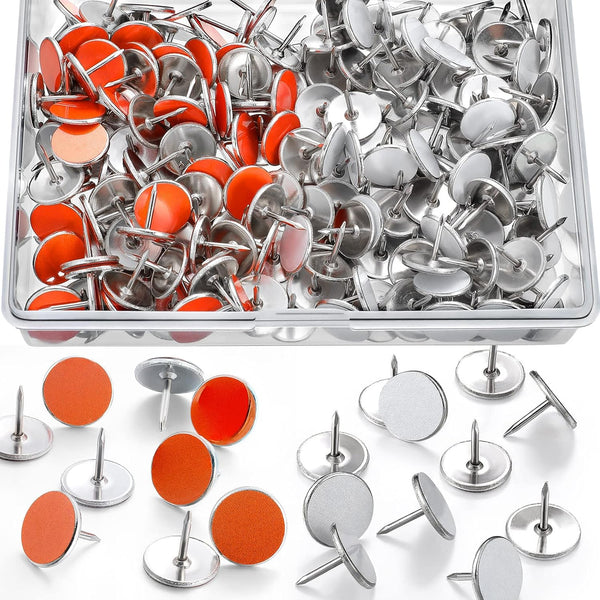 Epakh 200 Pack Reflective Tacks Trail Marking Tacks Reflective Trail Markers Hunting Reflector Mark Trail for Hunting Hiking Camping Tree