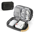 Travelkin Cord Organizer Travel, Electronic Organizer Travel Case, Cable Organizer Bag for Cords,Chargers Phone, Sd Card,Usbs (Black)