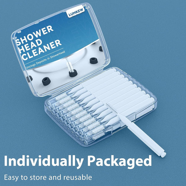 Shower Head Cleaning Brush for Small Hole,Multifunctional Shower Head Cleaner Tool Anti-Clogging Nozzle with Storage Boxes, Showerhead Cleaning