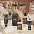 Valentines Day Gifts for Him Fathers Day Bath Perfume Gift Set for Men, 14 Pcs Spa Basket with Classic Perfume Kit, Personal Self Care Shaving Kit