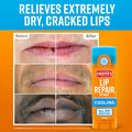 O'Keeffe'S Lip Repair Lip Balm with Cooling Relief for Dry, Cracked Lips - Stick (2 Pack) - Moisturizer for Very Dry Lips