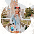 Mouse Ears Headbands, Sequin Mouse Ears for Women Girls Boys, Shiny Bow Headband for Cosplay Costume Party Decorations Hair Accessories (Red)