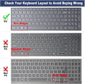Keyboard Cover for Lenovo Yoga 7/Yoga 7I 15.6 16, 2025-2022 Ideapad 5/Ideapad 3/Ideapad 5I/Ideapad 3I/Ideapad 1 1I 15.6 17.3, Flex 5 15.6,