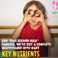 Flintstones Chewable Kids Vitamins, Complete Multivitamin for Kids and Toddlers with Iron, Calcium, Vitamin C, Vitamin D & More, 180Ct