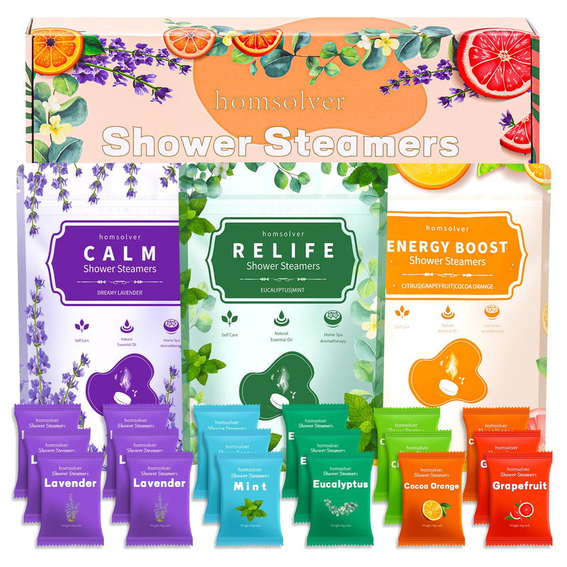 Graduation Gifts for Her Him, 18 Pack Shower Steamers Aromatherapy Essential Oils, Wedding Birthday Gifts for Women, Mom, Wife, Sisters, Best