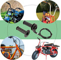 Throttle Handle Grips and Cable for ATV Quad Pit / Dirt Bike Baja Mini Bike Mb165 Mb200 196Cc 200Cc Doodlebug Bike Fit for 22Mm Bar by TOPEMAI