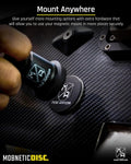 Mob Armor Magnetic Phone Mount Plates - Strong Adhesive Steel Discs for Mobnetic Maxx & Mob Magnetic Car Mounts, Compatible with Phone Magnet