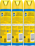 Pledge Dust & Allergen Multisurface Cleaner, Aerosol Spray, Lemon Scent, 9.7oz (Pack of 3) 9.7 Ounce (Pack of 3)