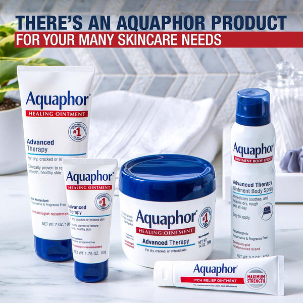 Aquaphor Advanced Therapy Healing Ointment Skin Protectant 1.75 Oz. Tube