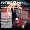 UCANBE Red Eyeshadow Makeup Palette, 15 Colors Burgunry Gray Silver Shimmer Matte Glitter Metallic Eye Shadow Pallet, Pigmented Make Up Kit for