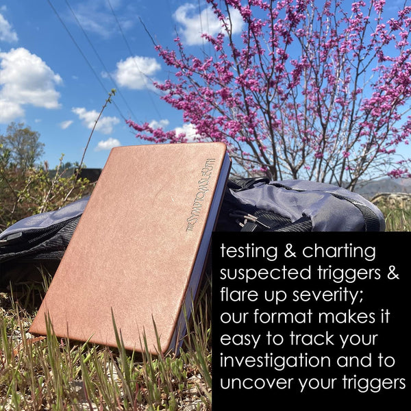 The Trigger Tracker Journal a Guided Daily Journal for Tracking Symptoms. Wellness Tracking Journal for Everyone.
