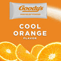 Goody'S Pain Relief Powders, Extra Strength Headache Powder Cool Orange, 24 Ct (Pack of 1)