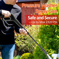 High Pressure Power Washer Water Spray Gun, Replacement Pressure Washer Gun, Compatible with Portland Pulsar Husky Taskforce Powerwasher
