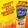 Slim Jim Monster Smoked Meat Sticks, Honey BBQ Flavor, 11G Protein per Stick, Father'S Day Gift, 1.94 Oz. (18 Count)