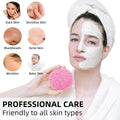 50-Count Compressed Facial Sponges|Kickleen 100% Natural Cellulose Cosmetic Spa Sponges for Daily Facial Cleansing|Makeup and Mask