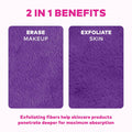 7-Day Set, Erase All Makeup with Just Water, Including Waterproof Mascara, Eyeliner, Foundation, Lipstick, Sunscreen, and More! 7Ct