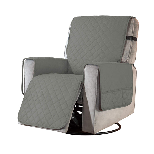 SUBRTEX Recliner Chair Covers Fitted Small Recliner Sofa Slipcovers Seat Width to 25 Inch Reversible Washable Recliner Chair Protector with