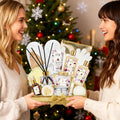 Mothers Day Gifts for Mom Spa Gift Basket Set for Women 17-Piece Almond Luxury Spa Gift Set Bath & Body Care Kit with Shower Gel, Body Cream |