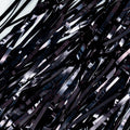 Black Tinsel Curtain Party Backdrop - GREATRIL Party Streamers Backdrop Foil Fringe Curtains for Birthdays/Wizard Halloween Decorations - 1M X