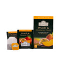 Ahmad Tea Black Tea, Peach and Passion Fruit Teabags, 20 Ct (Pack of 6) - Caffeinated and Sugar-Free