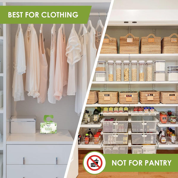 Mothmag Moth Traps for Clothes, Closets, Fabrics, and Carpets, Clothing Moth Traps, Clothes Moth Traps, Closet Moth Traps, Moth Pheromone Traps,