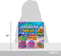 Made by Me Create Your Own Underwater Sand Art, Includes 6 Ocean-Themed Bottles, 8 Sand Colors, Glitter, & Funnel, Great Staycation or Group