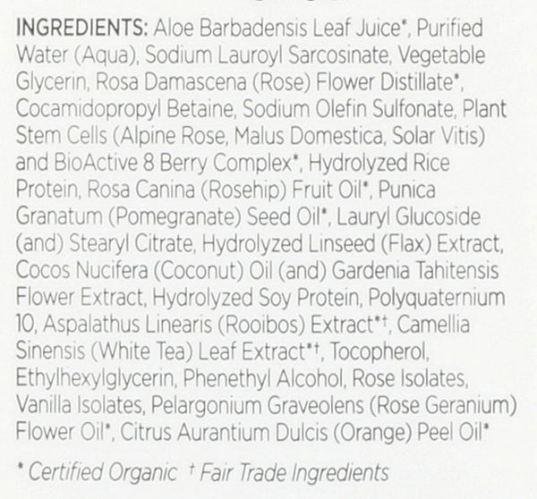Andalou Naturals Shampoo Fluid Ounce, Complex Color Care 1000 Roses, 11.5 Fl Oz