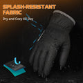ATERCEL Gloves for Cold Weather Men Women Warm Winter Gloves Touchscreen