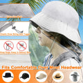 Benvo Mosquito Head Net Mesh, Face Neck Fly Netting Hood from Bugs Gnats Noseeums Screen Net for Any Outdoor Lover- with Carry Bags Fits Most
