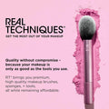 Real Techniques Miracle Eyelash Curler, Gentle Lash Tool for Lifted Lashes, Use with Mascara for Extra Volume, Travel-Size Lash Curler, Comfort