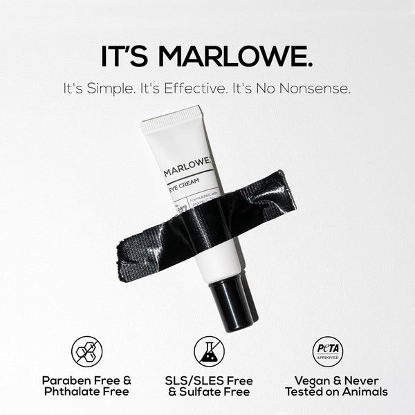No. 127 Mens Eye Cream with Vitamin C, Caffeine and Moisturizing Squalane for Puffiness, Wrinkles & Dark Circles, Targeted under Eye Skin Care,