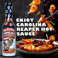 ASS KICKIN' Carolina Reaper Hot Sauce - 5 Oz - Premium Gourmet Hot Sauce for Chicken Wings and Breakfast BurritosâPerfect Stocking Stuffers or