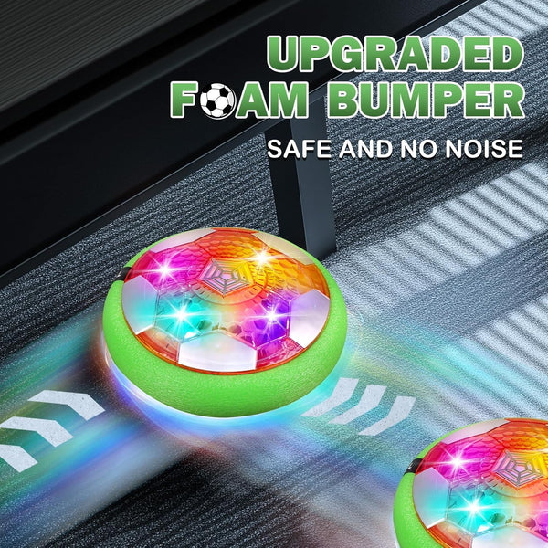 BaLaM Hover Soccer Ball Toys for 3-8 Year Old Kids Toddler Boys Girls, Christmas Birthday Gifts for Kids Age 4-6 5-7 8-12, Indoor Rechargable