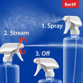 Bar5F Plastic Spray Bottles with Mixor Trigger, 32 Oz | Professional, Leak Proof, Empty, Adjustable Fine to Powerful Sprayer, Refillable | Water