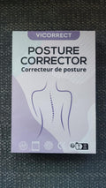 Vicorrect Posture Corrector for Women - Upper Back Brace Adjustable & Breathable for Posture Correction: Neck Shoulder & Upper Back Pain Relief