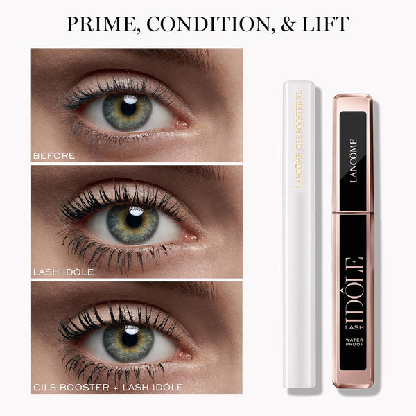 LancÃ´me Lash IdÃ´le Lash-Lifting & Volumizing Mascara - Black Mascara for Instant Volume, Length & Lift - Smudge Proof & up to 24H Wear - Black