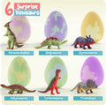Dino Egg Bath Bombs for Kids - Kid Baths Bomb with Surprise inside - Dinosaur Toys Gift for Boys and Girls Ages 6 7 8 Years Old Gifts - Fun