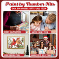 Hkejoi Christmas Paint by Numbers Kit for Adults - Cardinal Paint by Number for Beginners, Art Supplies for Gift, Home Wall Decor 16''W X 20''L