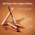 Live Tinted Legacy Liquid Eye Liner â Ultra-Black, Quick-Drying, All-Day Wear â Flexible Felt Tip for Precision â Satin Finish