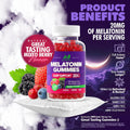 Melatonin 20Mg Gummies for Adults (120 Count) - Maximum Strength Sleep Aid with 10Mg of Melatonin per Gummy - Gluten-Free, Non-Gmo, Vegetarian,