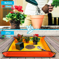 Repotting Mat for Indoor Plant Transplanting and Potting Soil Mess Control Portable Succulent Planting Potting Tray Gardening Gifts for Women Men