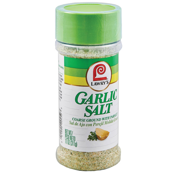 Lawry'S Coarse Ground with Parsley Garlic Salt, 11 Oz (Packaging May Vary)