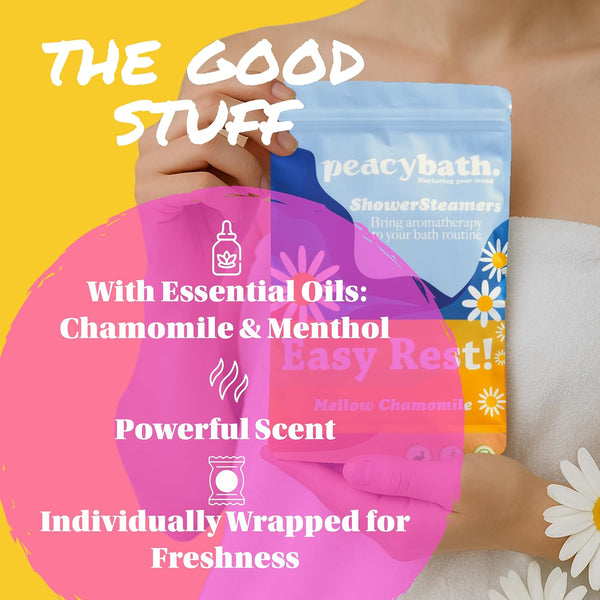 Shower Steamers Aromatherapy 15 Pack, Relaxation Birthday Gift for Women and Men Stress Relief Self Care Gifts for Women Lavender Shower Steamers