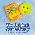Scrub Daddy Scratch-Free Multipurpose Kitchen Sponges - Bulk Dish Sponges for Kitchen, Bathroom, Household Cleaning & More - Made with Bpa-Free